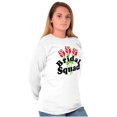 thumbnail image 1 of Bridal Squad Bachelorette Party Women's Long Sleeve T Shirt Brisco Brands L, 1 of 6