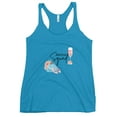 thumbnail image 1 of Bridal Squad Women's Racerback Tank (Vintage Turquoise, XS), 1 of 2