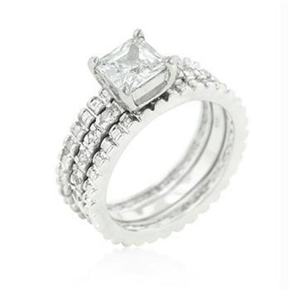 Bridal Triple Ring Set Size 6