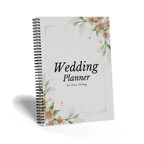 Bridal Wedding Planner Book & Organizer - 18 Month Countdown Calendar, Budget & Checklist Organizer for Brides to Be, Engagement Gift with Inspiration Pockets