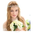 thumbnail image 1 of Bridal Women Flower Vintage Bohemian Headbands Head Chain Crystal Halloween Headpiece Wedding Hair Jewelry, 1 of 3