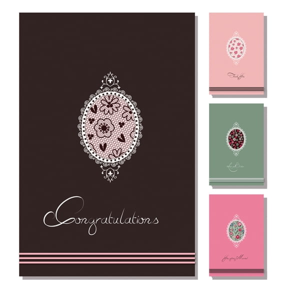 Briday Congratulations Greeting Card Set