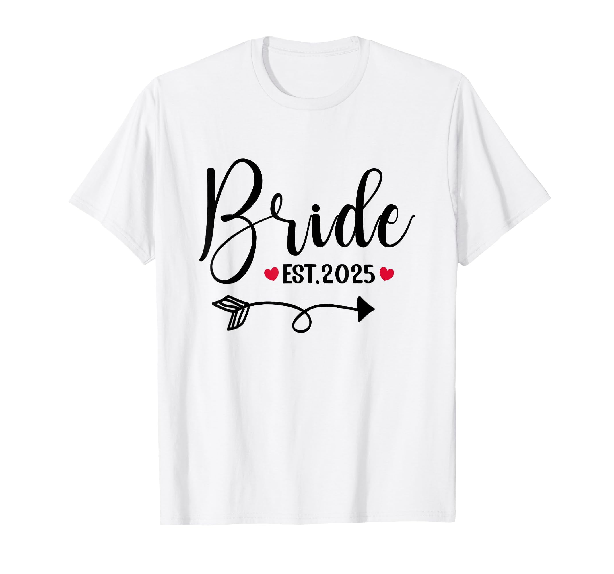 Bride 2025 Wedding Matching Mrs Est 2025 Married T Shirt Walmart Bride 2025 wedding matching mrs est 2025 married t shirt walmart
