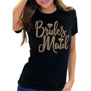 Bride & Bridal Party Crystal Shirts - Team Bride, I Do Crew, Bride Tribe, Bridesmaid, Maid of Honor