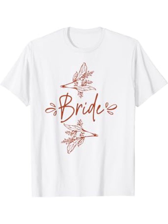 Bride Bridesmaid Bachelorette Boho Retro Bohemian Bride T-Shirt