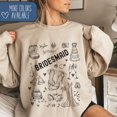 thumbnail image 1 of Bride Bridesmaid Sweatshirt, Getting Ready Oufit, Bridesmaid, Bride Sweater, Bride Sweatshirt, Bridal Party, Bachelorette Sweatshirt All Size S-5Xl, 1 of 5