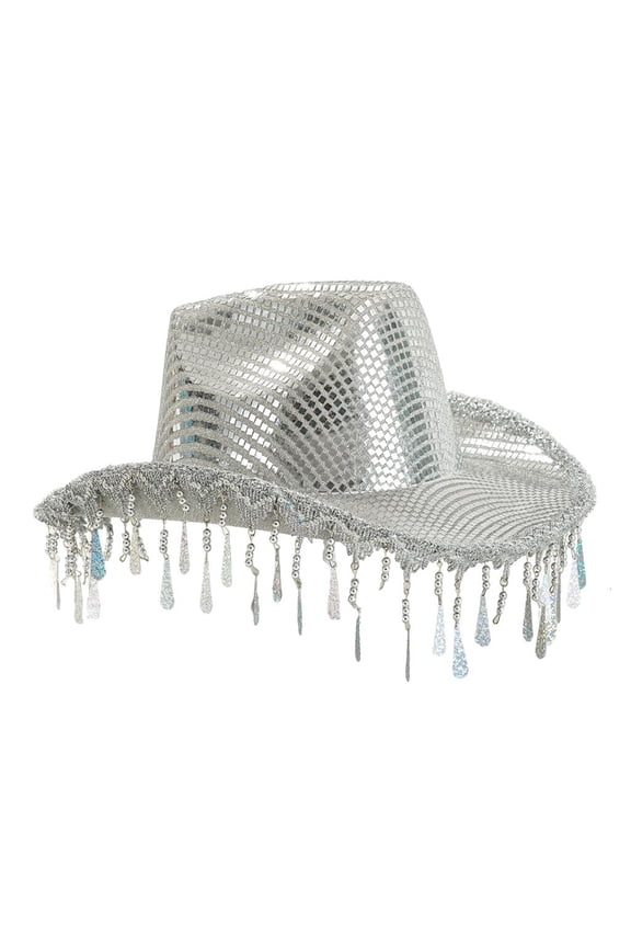 Bride Cowboy Hats Raindrop Panama Hat for Male Female Dancing Comedian Actor