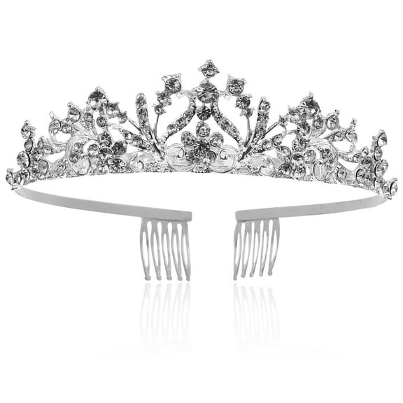 Bride Crown Bridal Metal Crown Wedding Crown Headband Fashionable Hair Jewelry Decoration