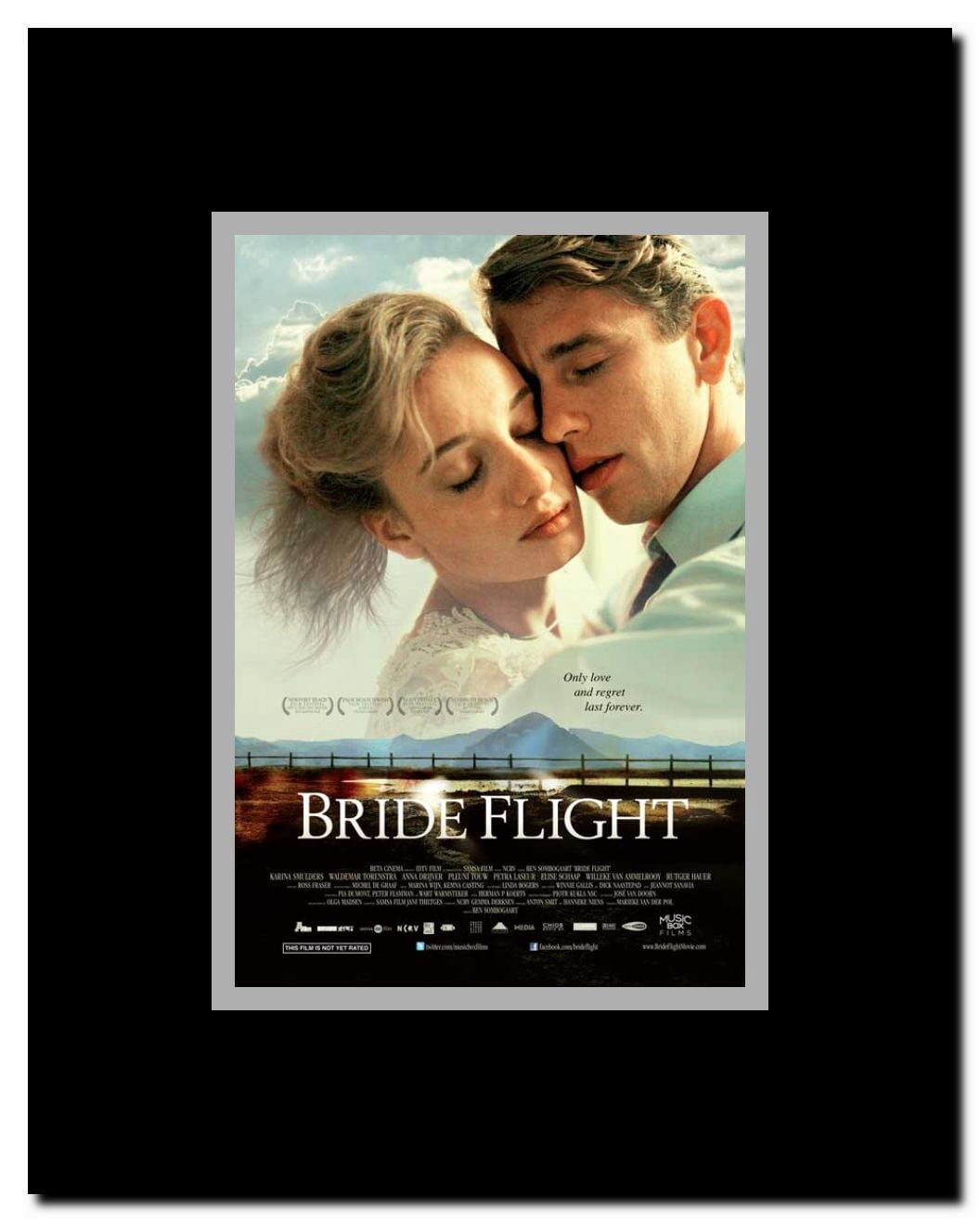 Bride Flight Framed Movie Poster