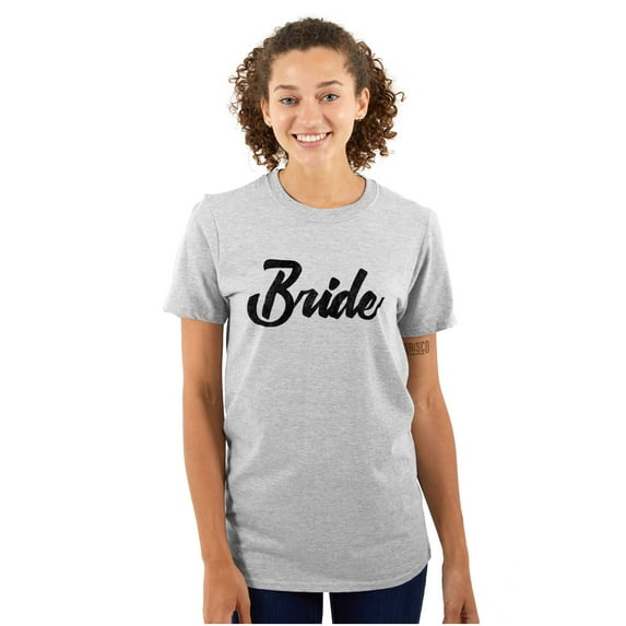 Bride Flowers Bridal Shower Engaged Women's Graphic T Shirt Tees Brisco Brands S