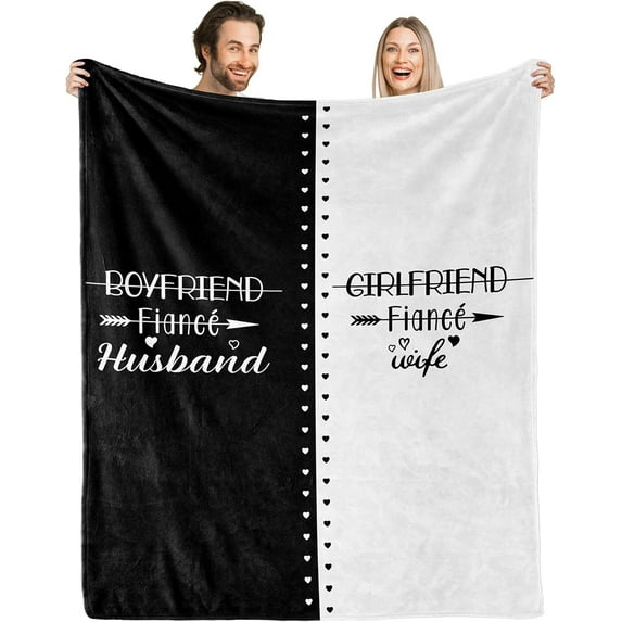 Bride Gifts, Engagement Gifts for Couples, Newly Wed Gifts for The Couple Blanket, Bridal Shower Gifts for Bride to be, Wedding Gifts for Couples Unique 2024, Bachelorette Gifts for Bride 60x50''''