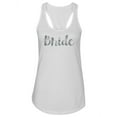 thumbnail image 1 of Bride Graphic Women Racerback Tank, Female x-Small, 1 of 2