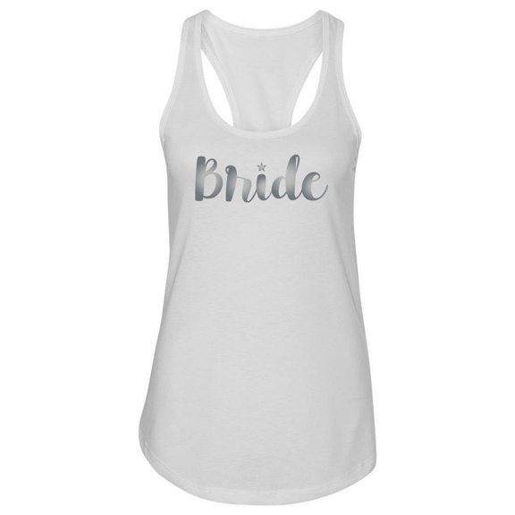 Bride Graphic Women Racerback Tank, Female x-Small