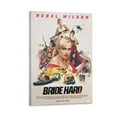 thumbnail image 1 of Bride Hard - Vintage Blockbuster Movie Poster 2025 New Movie Poster Canvas Wall Art, 1 of 6