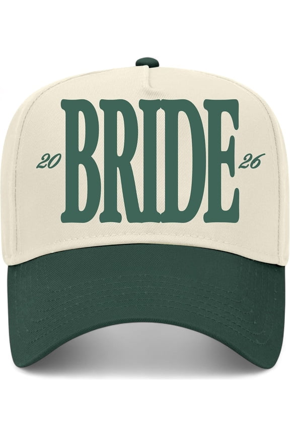 Bride Hat (Green/Natural)