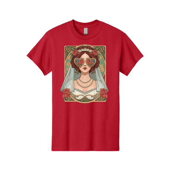 Bride+Heart-Shape-Sunglasses-3 Mens Graphic Tee, 100% Cotton, Casual Summer Wear BAA230