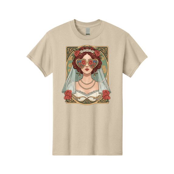 Bride+Heart-Shape-Sunglasses-3 Mens Graphic Tee, 100% Cotton, Casual Summer Wear BAA230