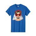 thumbnail image 1 of Bride+Heart-Shape-Sunglasses Mens Graphic Tee, 100% Cotton, Casual Summer Wear BAA232, 1 of 2