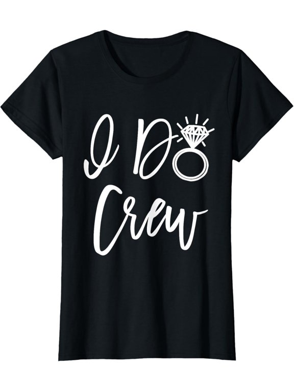 Bride I Do Crew Bachelorette Bridal Shower Group T-Shirt