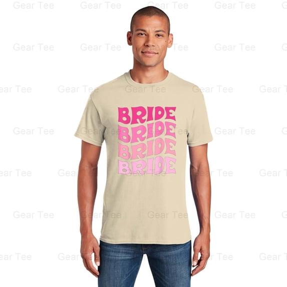 Bride, I Do Crew, Retro, Bachelorette, Party, Funny, Gift, Wedding, Squad, Team T-Shirt Unisex, up to 5XL