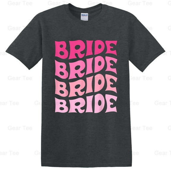 Bride, I Do Crew, Retro, Bachelorette, Party, Funny, Gift, Wedding, Squad, Team T-Shirt Unisex, up to 5XL