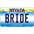 thumbnail image 1 of Bride Nevada Novelty Metal License Plate 7" x 4" Motorcycle, 1 of 1