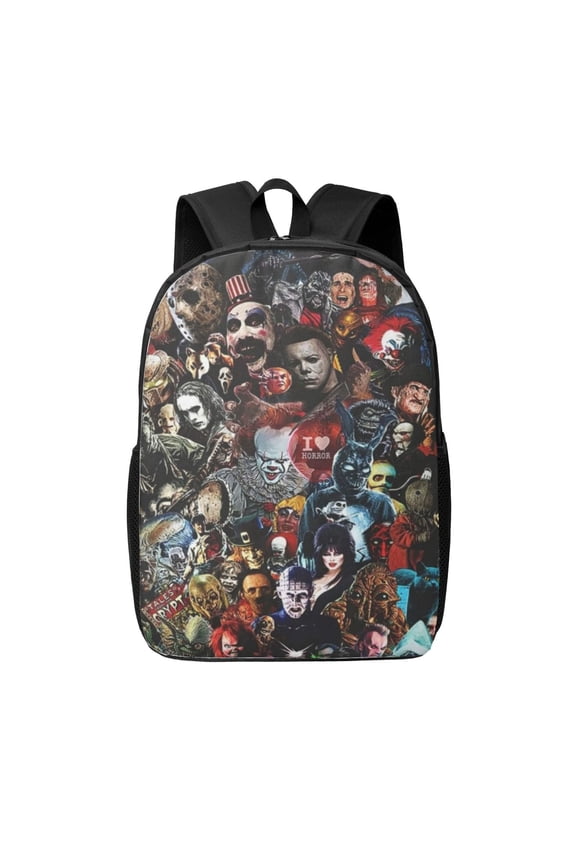 Bride Of Chucky Backpack Book Bags Casual Daypack For Travel Work Office