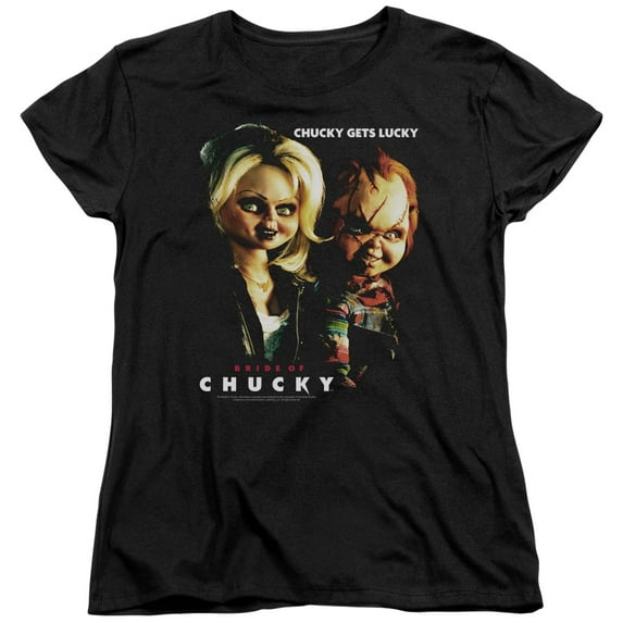 Bride Of Chucky - Chucky Gets Lucky - Women's Short Sleeve Shirt - X-Large