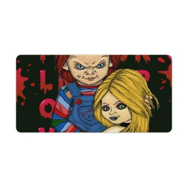 Bride Of Chucky Extended Gaming Mouse Pad No-sliped Large Desk Mat Stitched Edge Keyboard Mat Mousepad