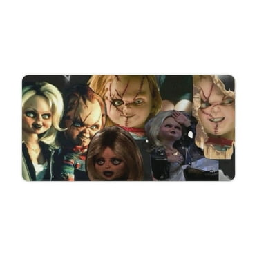 Bride Of Chucky Extended Gaming Mouse Pad No-sliped Large Desk Mat Stitched Edge Keyboard Mat Mousepad
