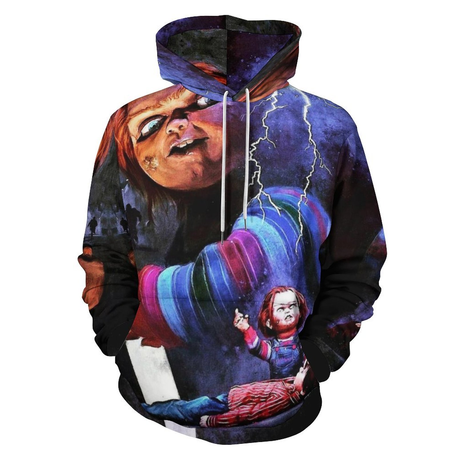 Chucky Freeze Max Pullover Hoodie - Blue