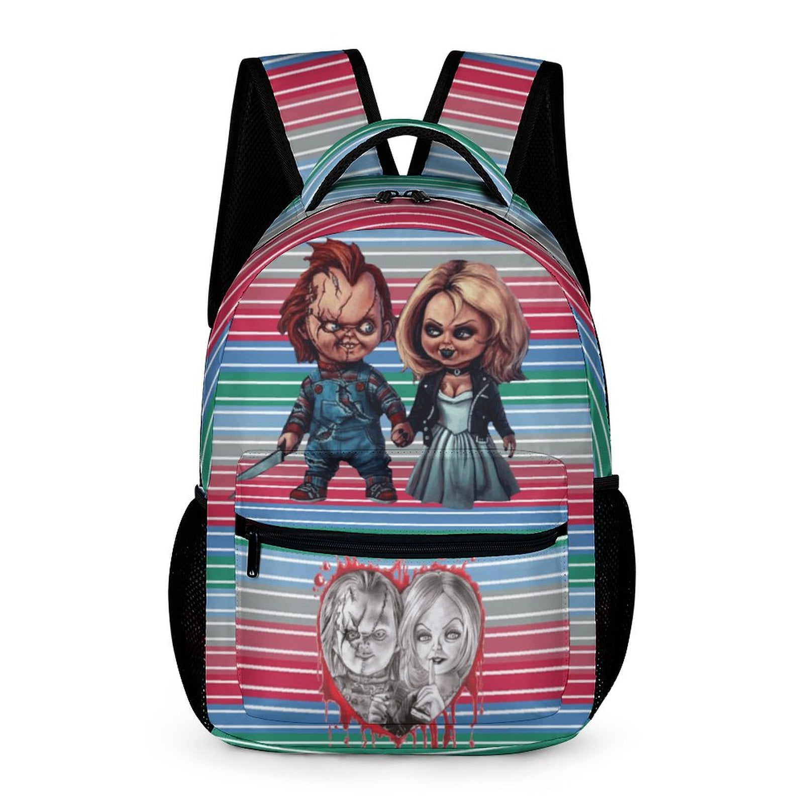 Bride Of Chucky Laptop Backpack School Student Book Bag Satchel