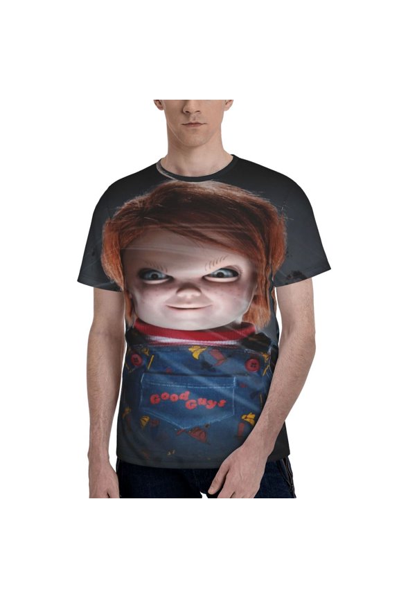 Bride Of Chucky T-Shirts 3d Printed Short Sleeve Tee Shirt For Men