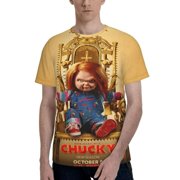 Bride Of Chucky T-Shirts 3d Printed Short Sleeve Tee Shirt For Men