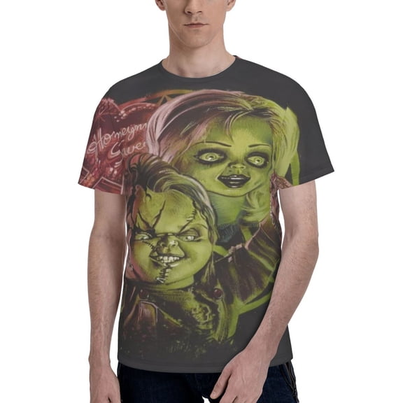 Bride Of Chucky T-Shirts 3d Printed Short Sleeve Tee Shirt For Men