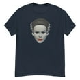 thumbnail image 1 of Bride Of Frankenstein Halloween Costume Mask T-Shirt (Navy, XL), 1 of 1