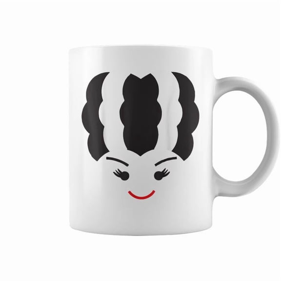 Bride Of Frankenstein Monster Halloween Costume Coffee Mugs