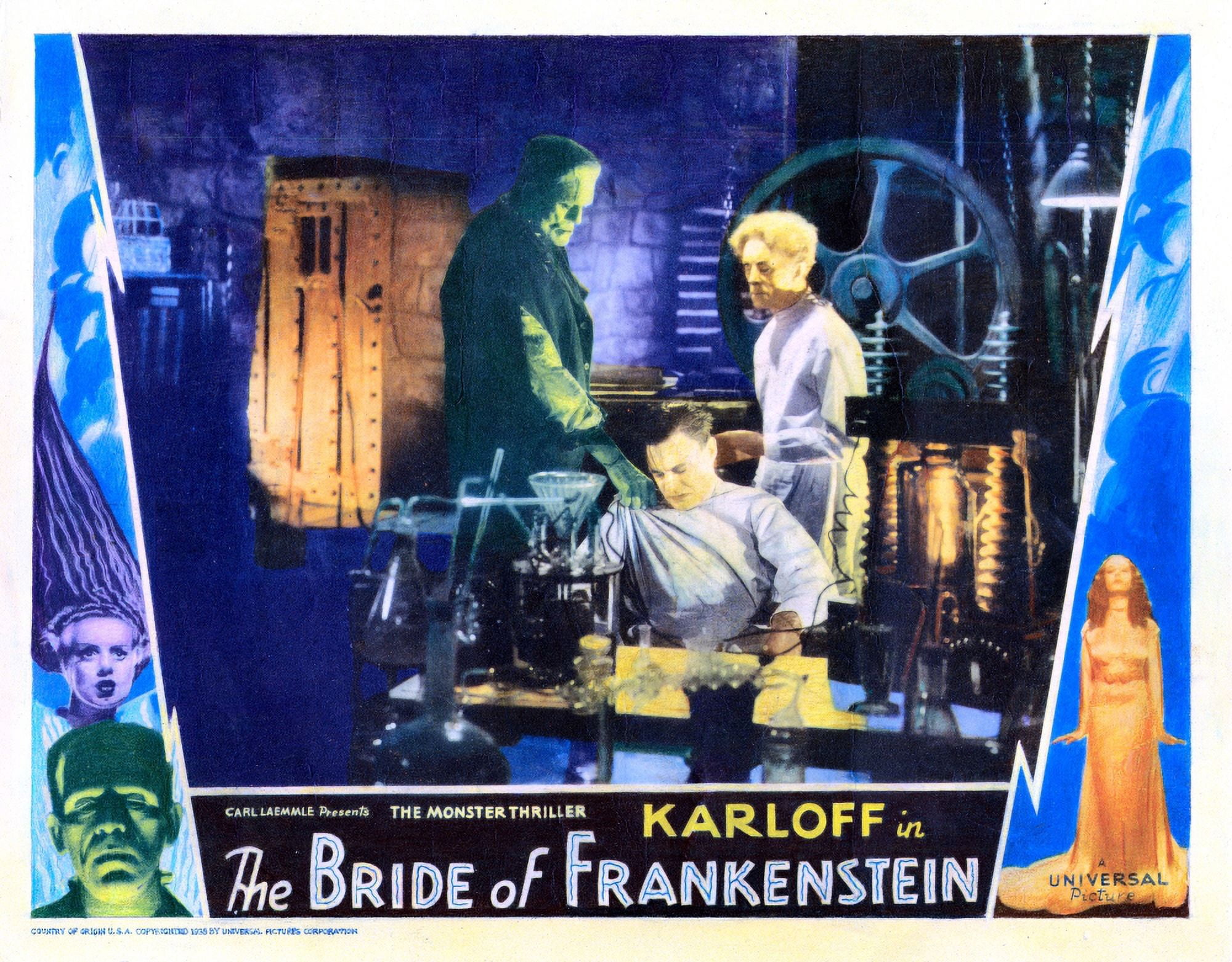 Bride Of Frankenstein U Canvas Art - (28 x 22)