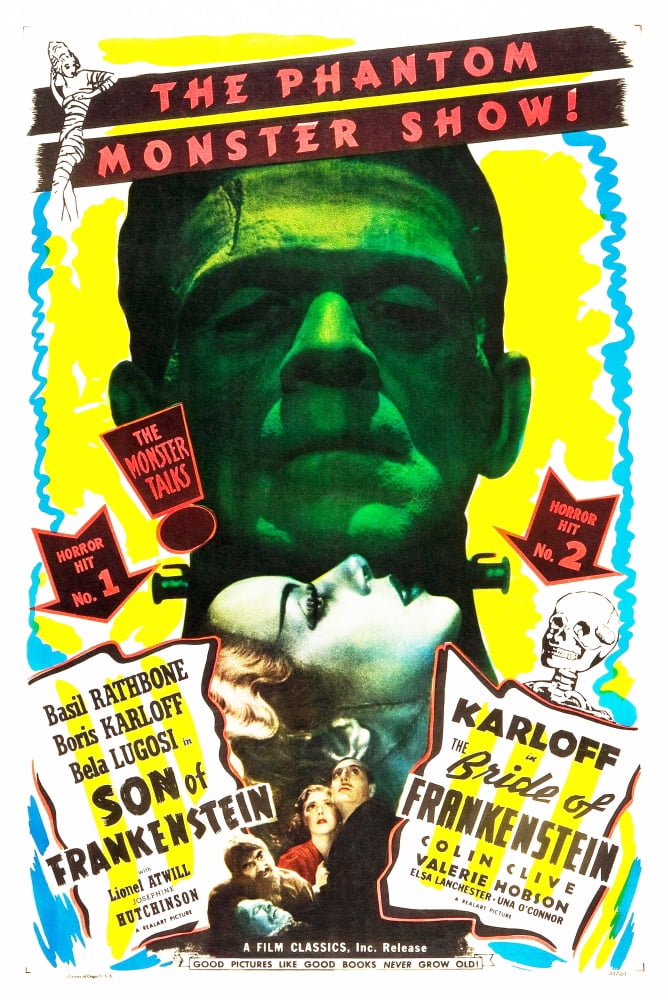 Bride Of FrankensteinSon Of Frankenstei Canvas Art - (24 x 36)