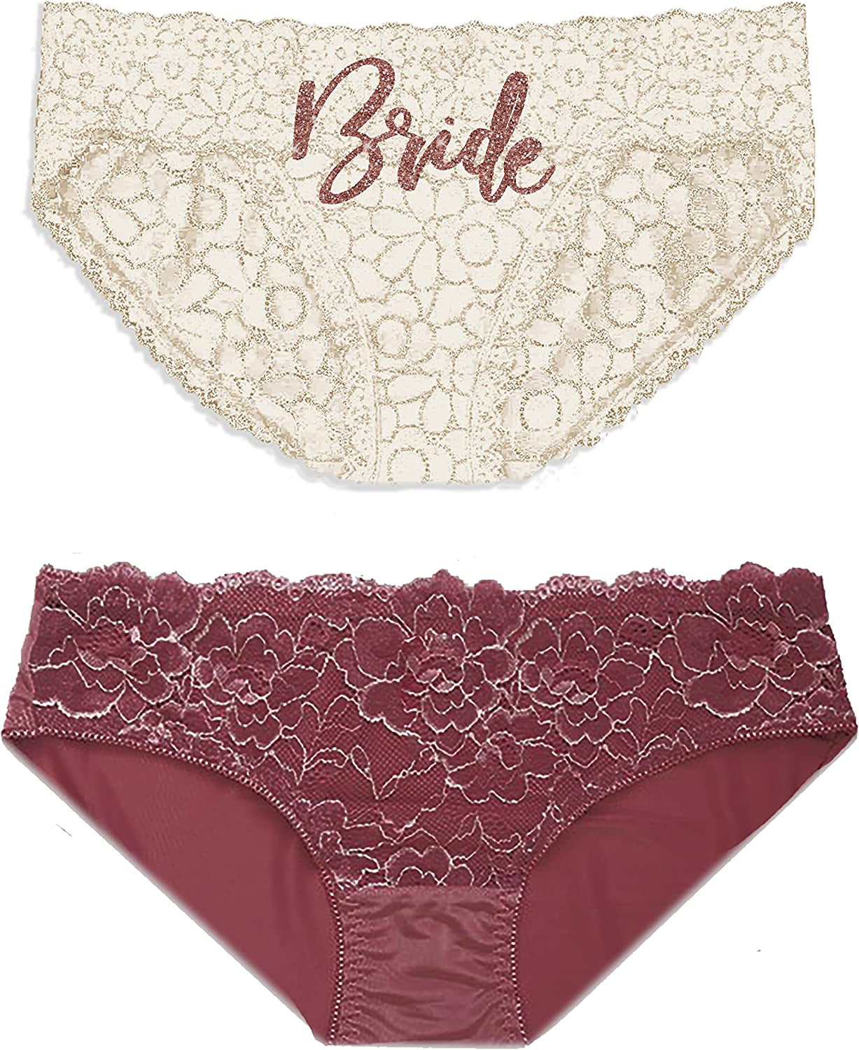 Bride Panties - Bachelorette Party Bride Gifts - Lingerie Gift for Bride to  Be - Bridal Shower, Enement, Honeymoon 