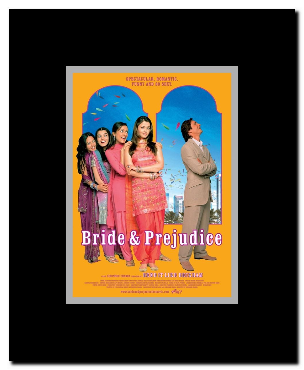 Bride & Prejudice Framed Movie Poster
