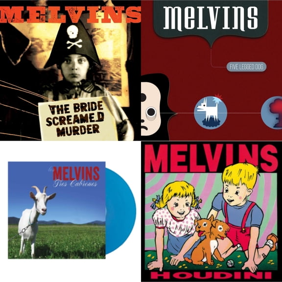 Bride Screamed Murder (Apple Red LP Vinyl) & Five Legged Dog (4LP/Multi-Color Vinyl) & Tres Cabrones (Baby Blue LP Vinyl) & Houdini (180G/Gatefold Sleeve)