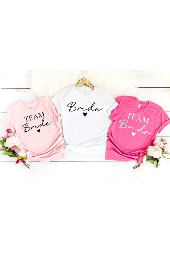 Bride Shirt, Bachelorette Party Shirt, Team Bride Shirt, Bridal Shower Tee, Hen Do Party, Bride T Shirt, Bride Squad Shirt, Brautparty Tee