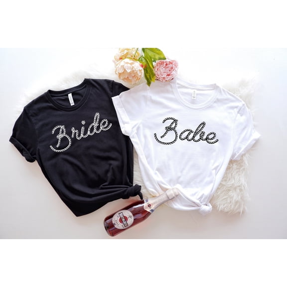 Bride Shirt Bride Babe Shirt Retro Babe Shirt Bachelorette Party Shirts Bachelorette Shirt
