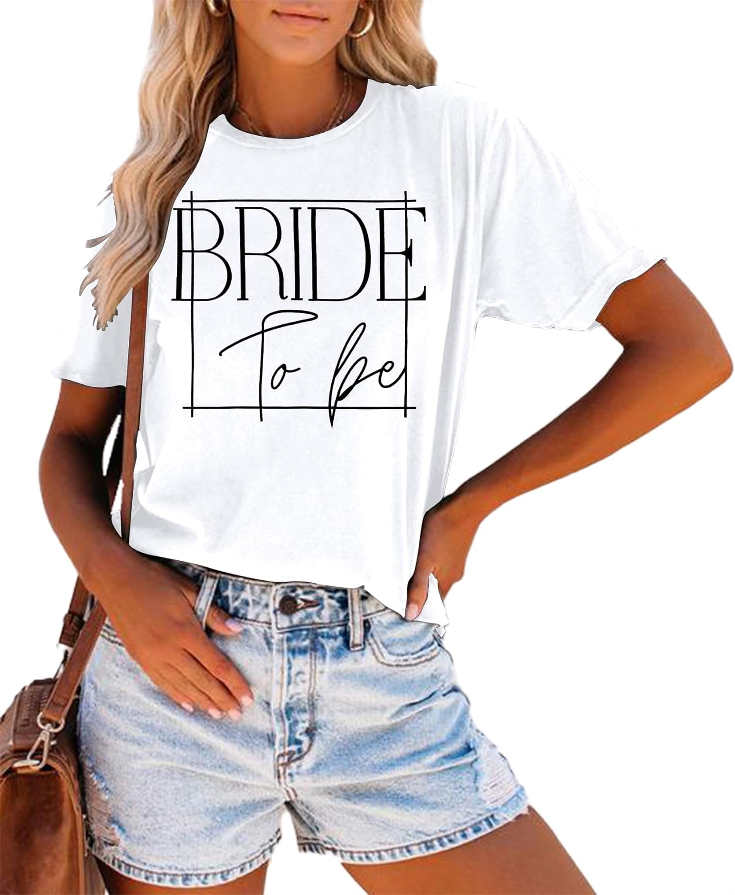 Bride Shirt for Women Engaged Shirt Bachelorette Party Shirts Bride