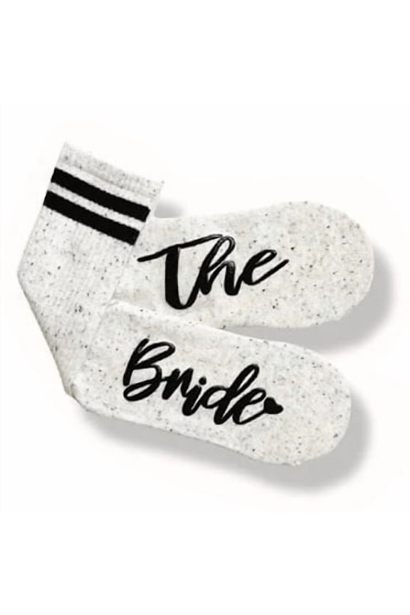 Bride Socks - Wedding Socks for Bridesmaids Socks, Bridesmaid Set (Bride Socks)