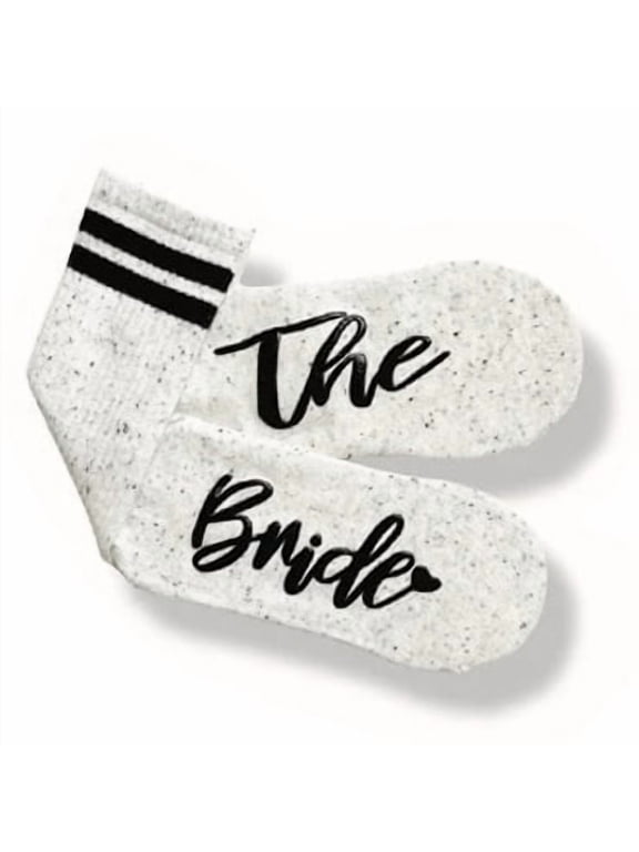 Bride Socks - Wedding Socks for Bridesmaids Socks, Bridesmaid Set (Bride Socks)