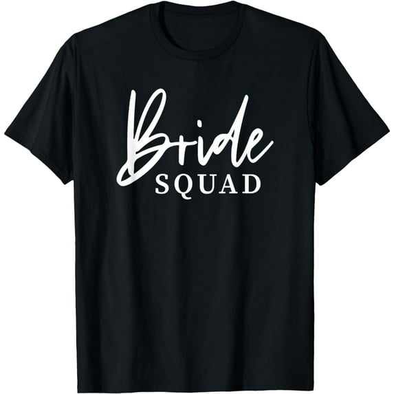 Bride Squad Bachelorette Party Bridal Party T-Shirt
