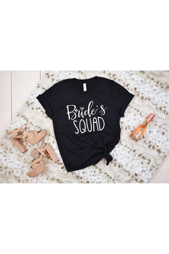 Bride Squad Shirts, Bachelorette Party Shirts, Bridesmaid Shirts, Bridesmaid Proposal Gift, Bachelorette T-Shirts, Squad Shirt, Wedding Shirt