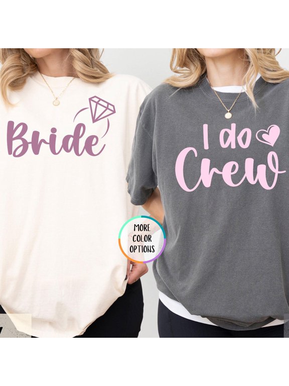 Bride Squad TShirts Team Bride Tee Bride Gift Bachelorette Party Shirts Bridesmaid TShirts